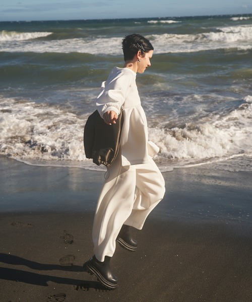 OMMO トレーナー スウェット FLASK PATTERN PADDING TOP