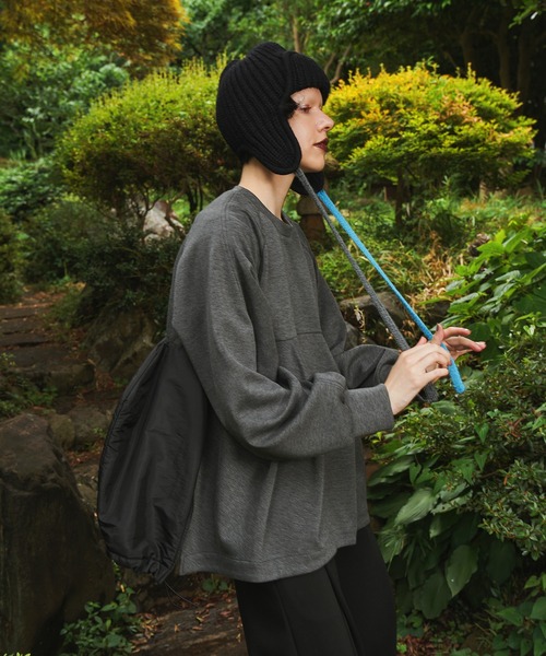トレーナー スウェット FLASK PATTERN PADDING TOP レディース_20