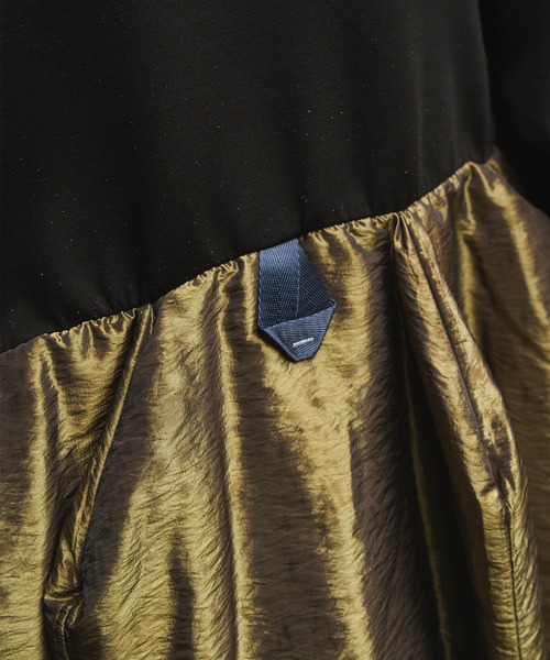 トレーナー スウェット FLASK PATTERN PADDING TOP レディース OMMO トレーナー スウェット FLASK PATTERN PADDING TOP
