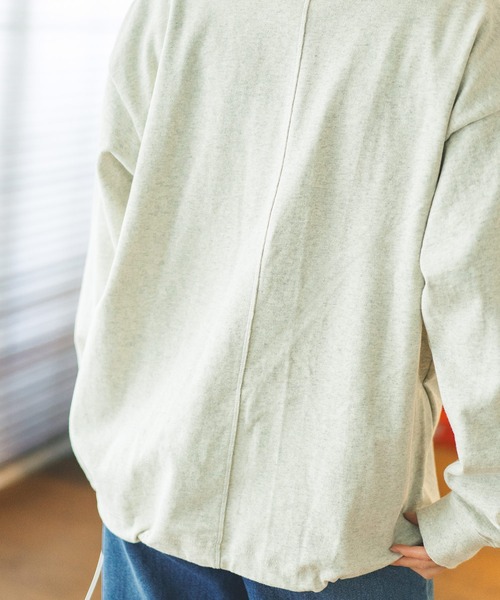 「gym master」 長(zhǎng)袖Tシャツ LARGE グレイッシュブルー メンズ