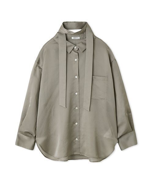 FRAY I.D（フレイ・アイディー） ブラウス シャツ タイチョーカー