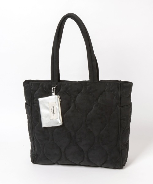 niko and…（ニコアンド） トートバッグ オリジナルポーチ付きキルト