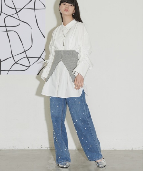 「THE YOn」 デニムパンツ M ブルー レディース