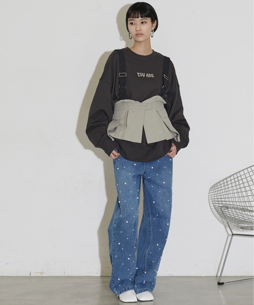 「THE YOn」 デニムパンツ M ブルー レディース