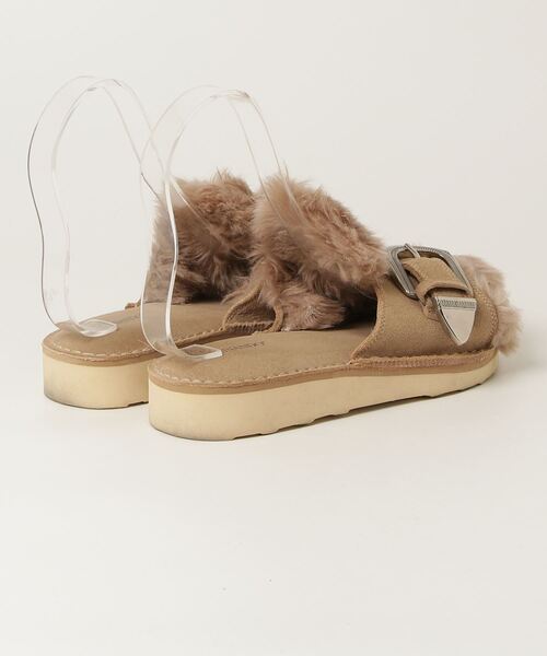 「CAMINANDO」 フラットサンダル - ベージュ レディース_画像2