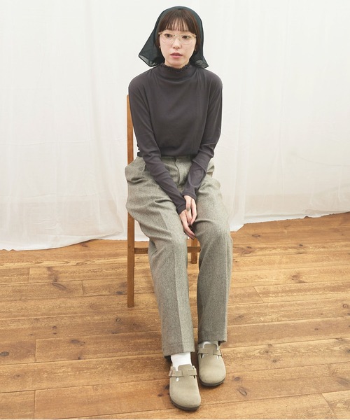 fig London（フィグロンドン） パンツ _WOOL TWEED trousers