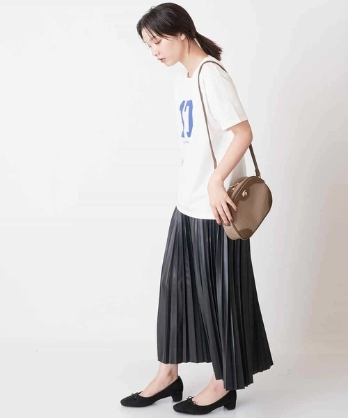 「a.v.v」 「URBAN RESEARCH」プリーツスカート 40 ブラック レディース_画像2
