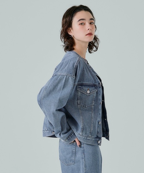 coca（コカ） デニムジャケット gジャン ショートデニムジャケット