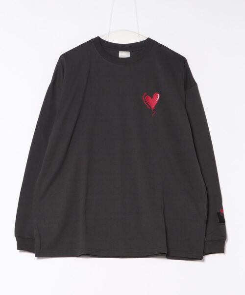 RILY ハートロゴTシャツ ブラック 黒 ハートロゴ Tシャツ – EGOZARU ONLINE STORE | エゴザル公式オンライン