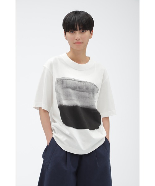 MHL.（エムエイチエル） 半袖Tシャツ 2 ホワイト レディース