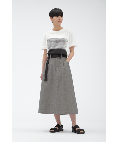 MHL.（エムエイチエル） 半袖Tシャツ 2 ホワイト レディース