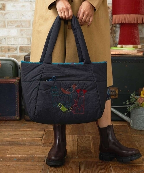 Jocomomola（ホコモモラ） トートバッグ 「2WAY」アニマルモチーフ