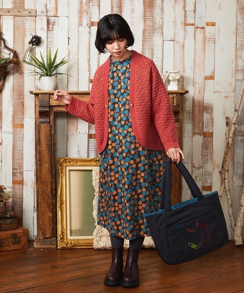 Jocomomola（ホコモモラ） トートバッグ 「2WAY」アニマルモチーフ