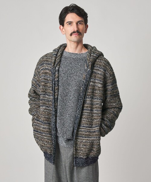美品】crepuscule × Steven Alan ニットパーカー Steven × Alan 25