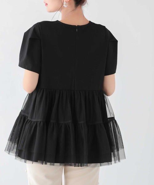 「Fit more」 半袖カットソー FREE ホワイト レディース_画像8