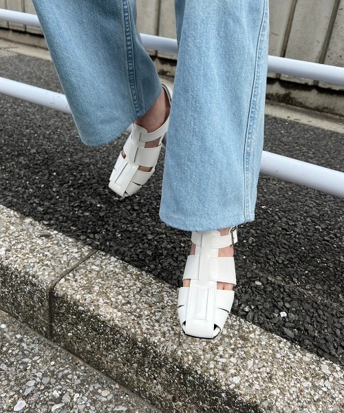 「Piedi Nudi」 「MIIYOU」ヒールサンダル L ブラック レディース_画像4