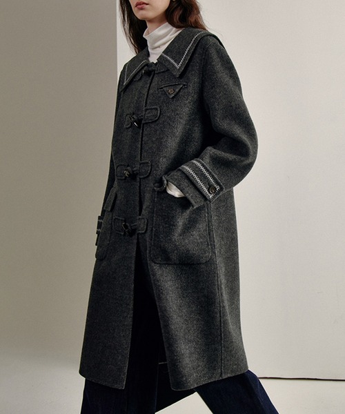 Fano Studios」 ステンカラーコート M グレー レディース : ZOZOTOWN