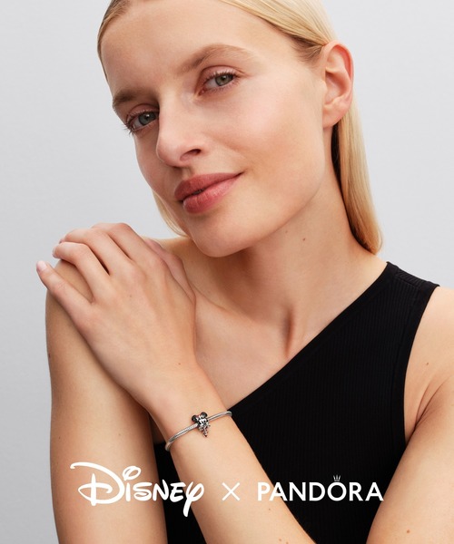 PANDORA（パンドラ） チャーム ディズニー ミニーマウス ホリデー