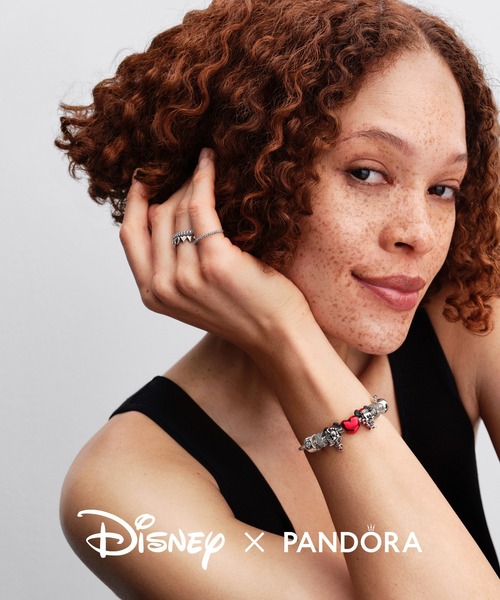 PANDORA（パンドラ） チャーム ディズニー ミニーマウス ホリデー
