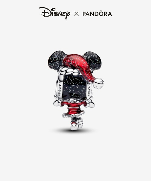 PANDORA（パンドラ） チャーム ディズニー ミニーマウス ホリデー