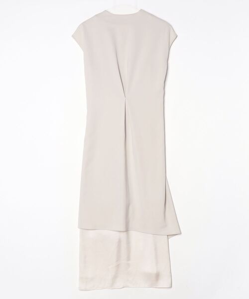 UN3D.（アンスリード） ノースリーブワンピース 36 ベージュ