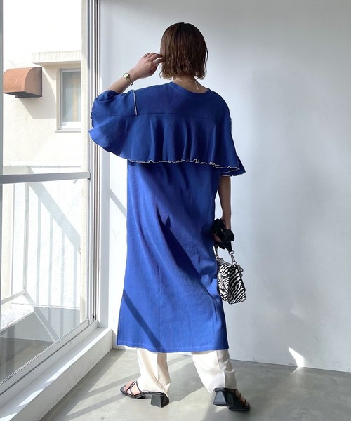 「PAGEBOY」 半袖ワンピース FREE ブラック レディース_画像3