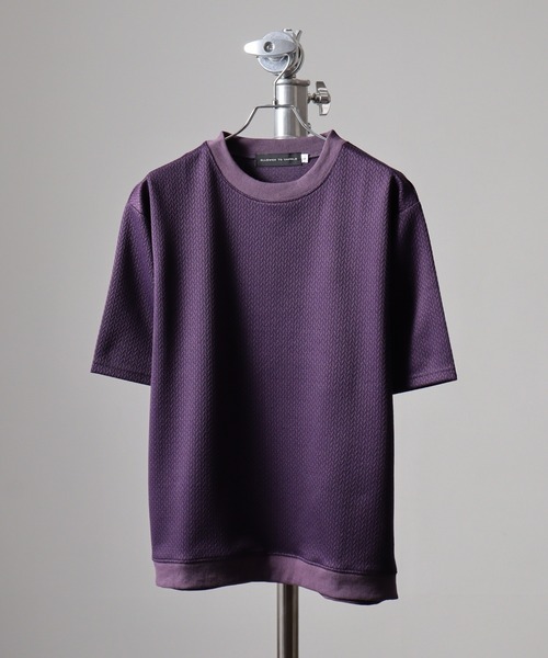 「FUNALIVE」 半袖Tシャツ LL パープル メンズ_画像6