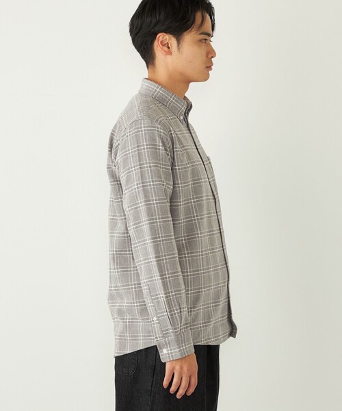 SHIPS Colors（シップスカラーズ） シャツ SHIPS Colors:ネル ボタン