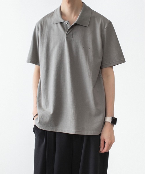 ATTACHMENT（アタッチメント） ポロシャツ 半袖 ソフトピケ S/S ポロ