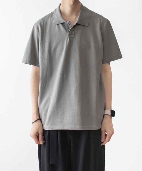 ATTACHMENT（アタッチメント） ポロシャツ 半袖 ソフトピケ S/S ポロ