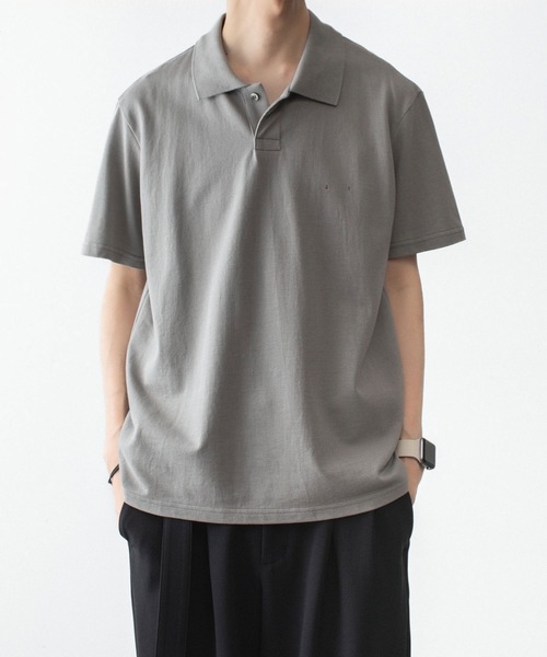 ATTACHMENT（アタッチメント） ポロシャツ 半袖 ソフトピケ S/S ポロ