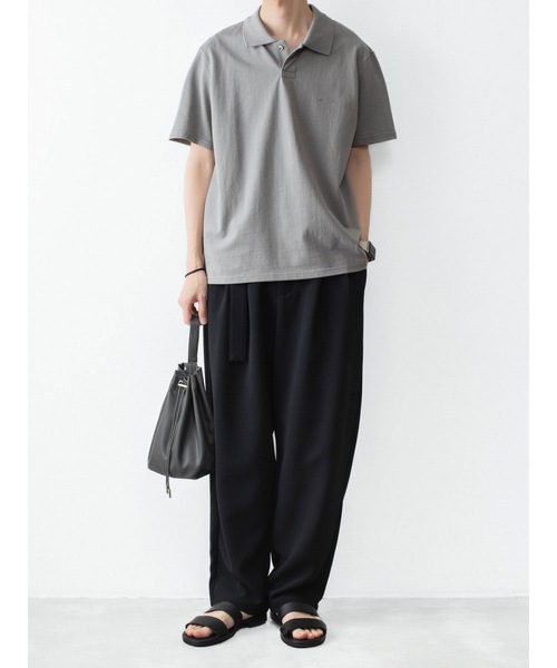 ATTACHMENT（アタッチメント） ポロシャツ 半袖 ソフトピケ S/S ポロ