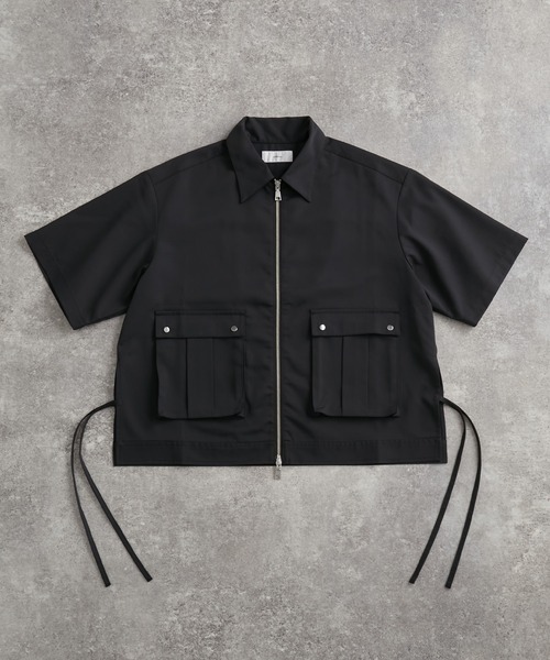 「ADRER」 ブルゾン S チャコールグレー メンズ_画像2