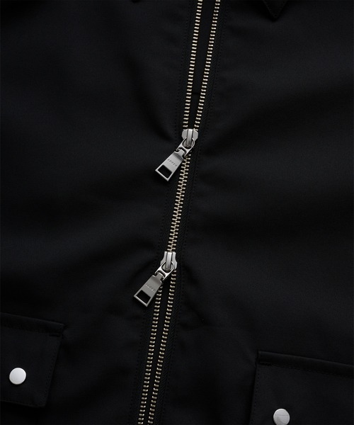 「ADRER」 ブルゾン S チャコールグレー メンズ_画像9