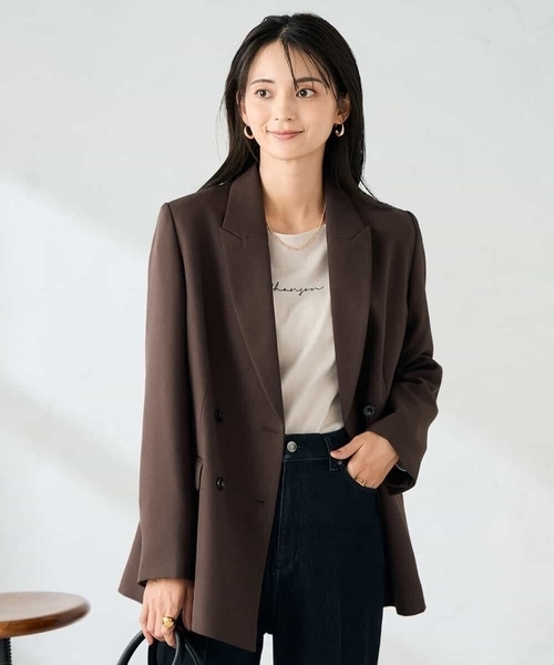 a.v.v（アー・ヴェ・ヴェ） ジャケット テーラードジャケット 「洗える