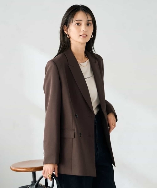 a.v.v（アー・ヴェ・ヴェ） ジャケット テーラードジャケット 「洗える