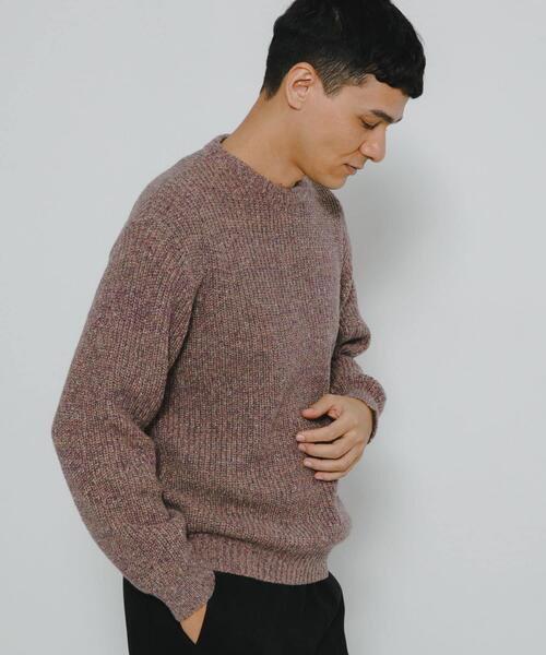 URBAN RESEARCH Sonny Label セーター ニット ミックスカラーニット