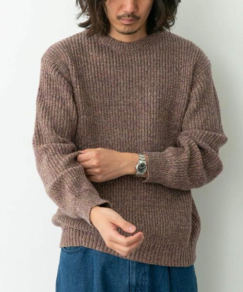 ニット/セーター louren   mix color short knit WINTER KNIT LINEUP – louren store