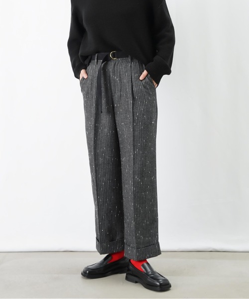 LADY LUCK LUCA（レディラックルカ） パンツ LC/LLL ベルト付ネップ