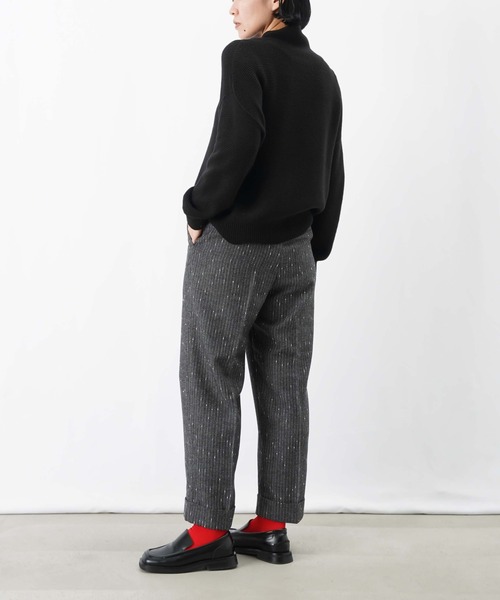 LADY LUCK LUCA（レディラックルカ） パンツ LC/LLL ベルト付ネップ