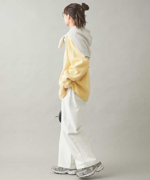 「GEVACO」 長袖ニット MEDIUM アイボリー レディース_画像9