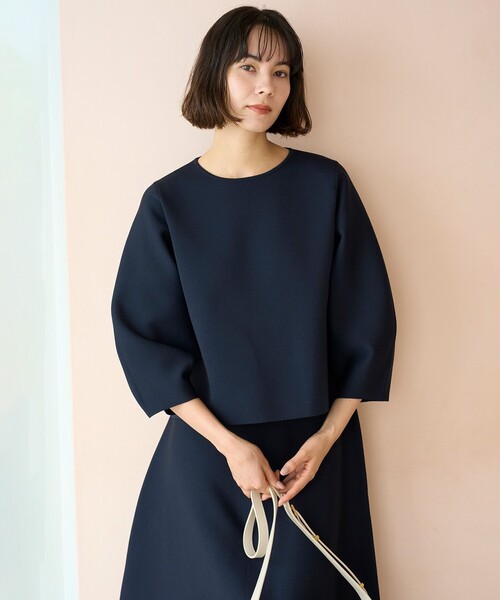 セットアップ 「セレモニー」BEAUTY FORM KNIT フレアスカート セットアップ レディース_6