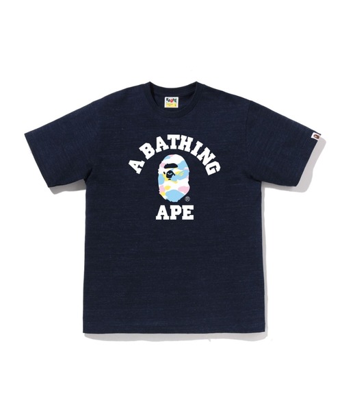 A BATHING APE（アベイシングエイプ） tシャツ NEW MULTI CAMO COLLEGE