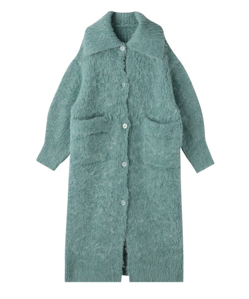 ETRE TOKYO（エトレトウキョウ） ニットカーディガン FREE ブルー