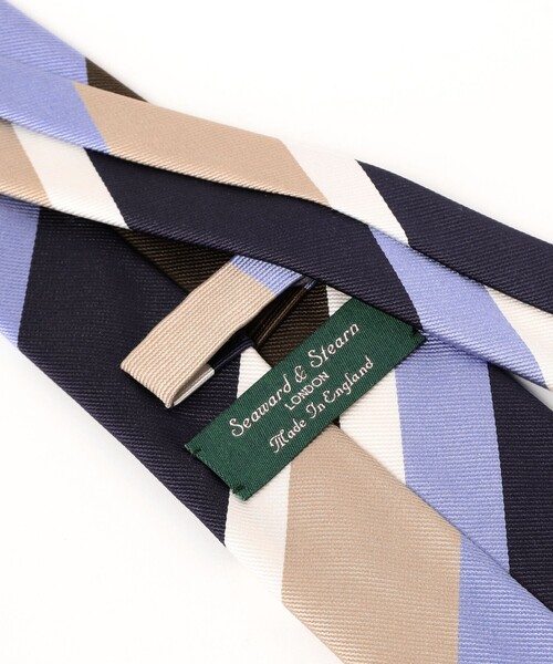 Seaward＆stearn ネクタイ Seaward ＆ Stearn / シルク ストライプ