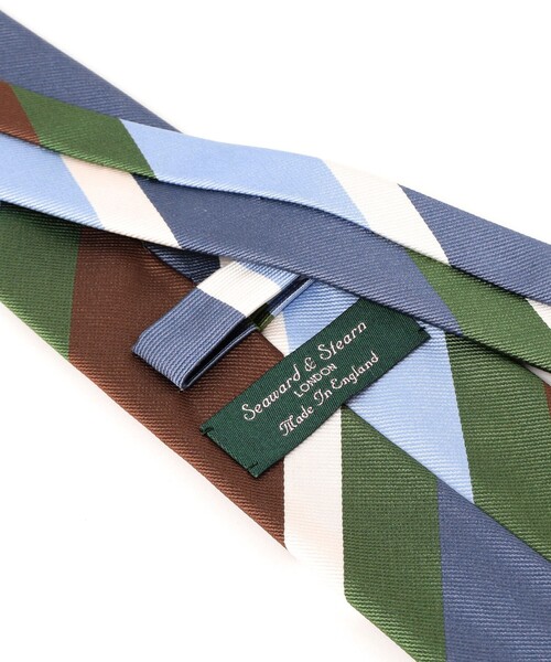 Seaward＆stearn ネクタイ Seaward ＆ Stearn / シルク ストライプ