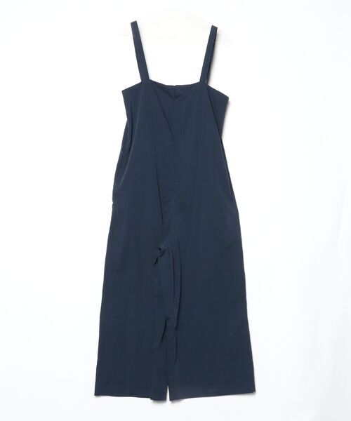 niko and…（ニコアンド） オーバーオール LARGE ネイビー レディース