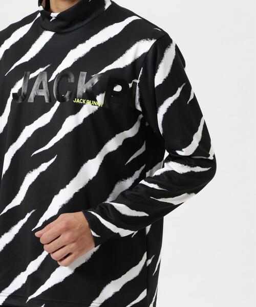 Jack Bunny!!（ジャックバニー） tシャツ KARUISHI長袖モックネック