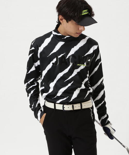 Jack Bunny!!（ジャックバニー） tシャツ KARUISHI長袖モックネック