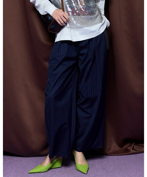 MAISON SPECIAL（メゾンスペシャル） パンツ Tunnel Loop Belt Set